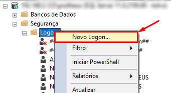 Novo login